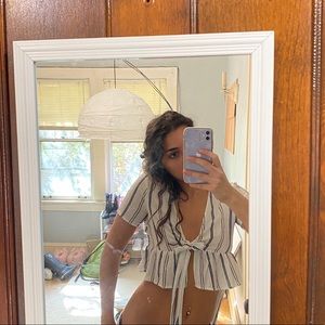 Cropped little shirt